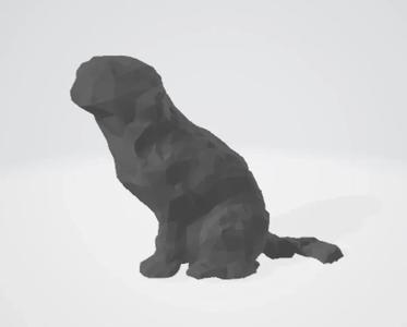 Low Poly Cockapoo (Dog)
