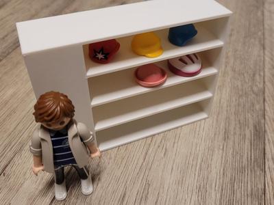 Shelf for Playmobil luxury villa staircase