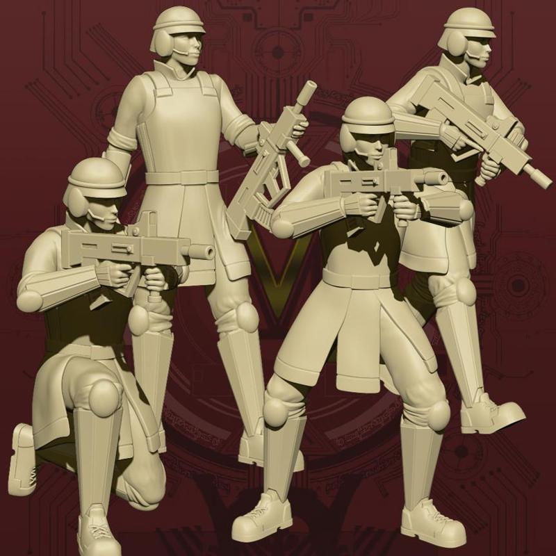 Corp Security Trooper – Complete Collection