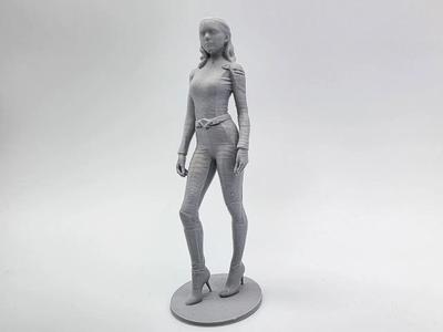 Female in Uniform Figurine