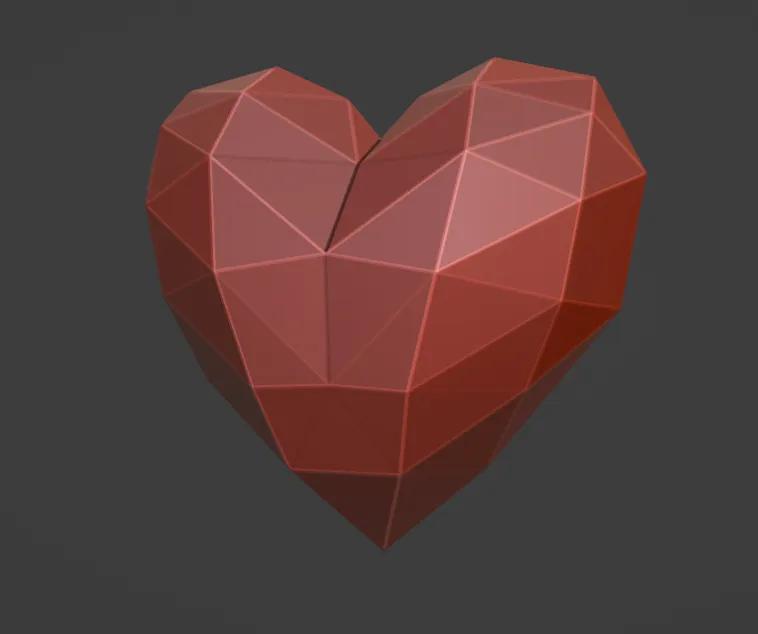 Low Poly Heart
