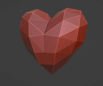Low Poly Heart