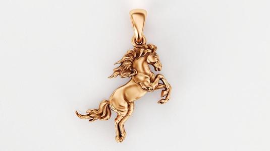 Horse pendant