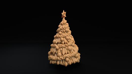 Christmas Tree | PRESUPPORTED | Christmas Advent Calendar