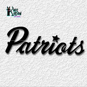 New England Patriots wall art Football Team Logo Decor