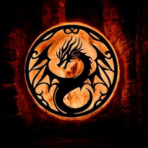 Fiery Dragon – Wall Art