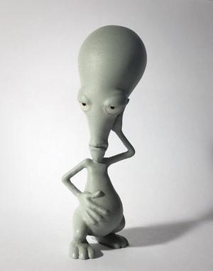 Alien figurine