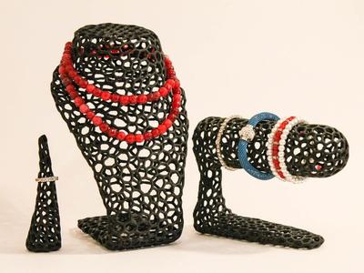 Voronoi Jewelry Holder