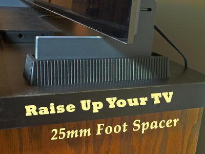 Flat Panel Television Riser Blocks