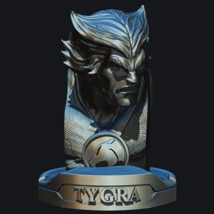 Bust Tygra Thundercats collectibles stl files