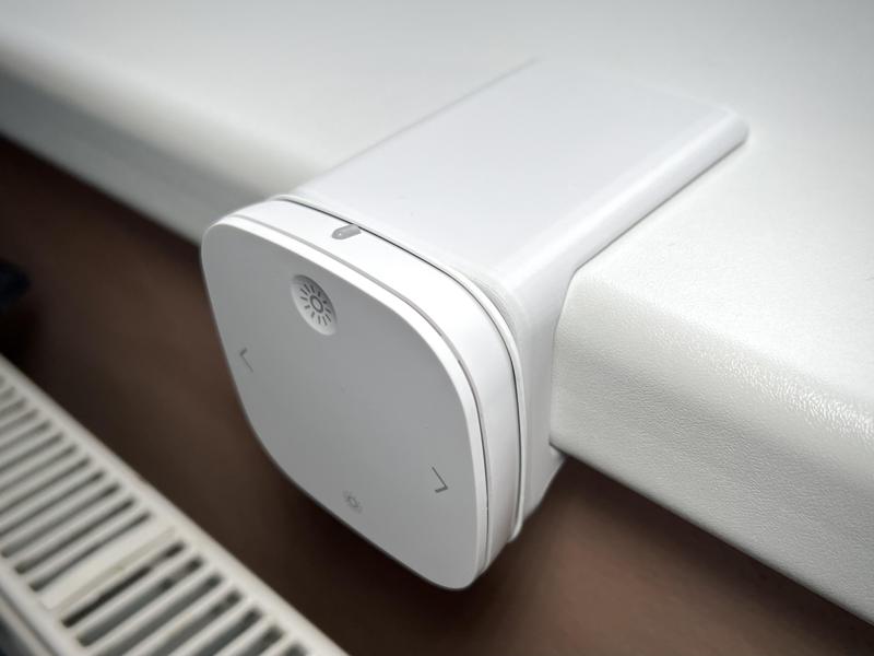 Window sill mount for IKEA STYRBAR button
