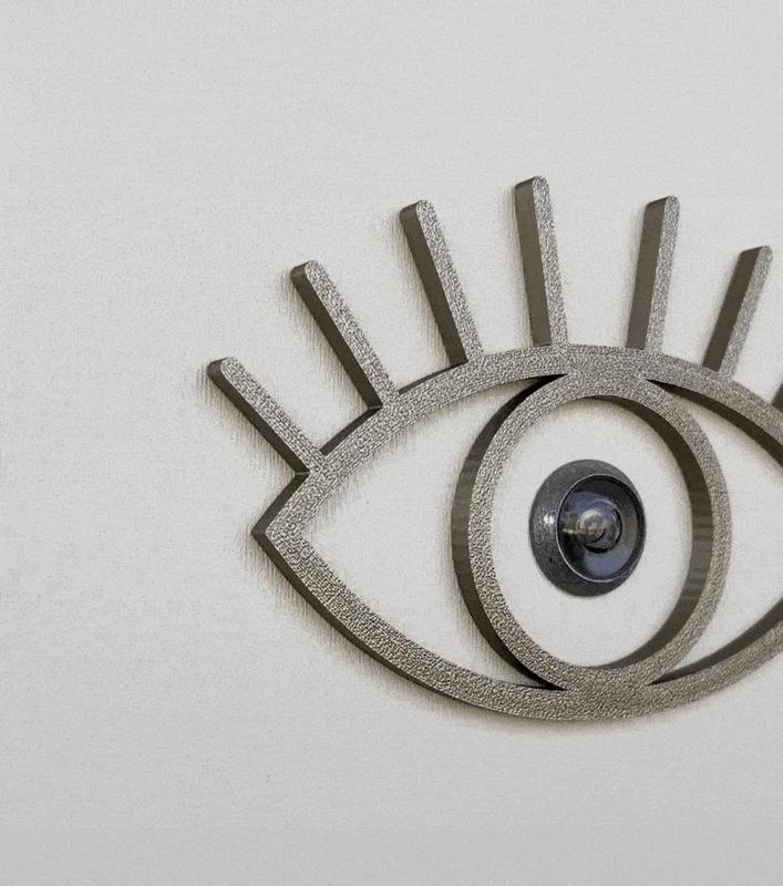 Evil Eye Peephole Magnet For Door or Fridge – 3D Printable STL File