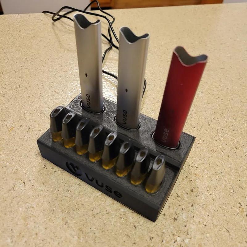 VUSE Triple Charger and Pod Storage Organizer   