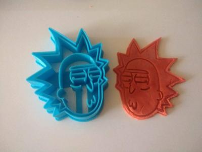 Rick and Morty cookie cutter cookie cutter