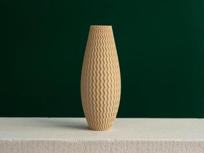 Conical Zigzag Vase (vase mode)
