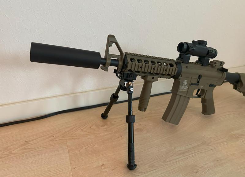 AR15 M4 supressor silencer Softair 6mmBB