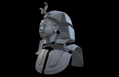 Tutankhamun s Mask v3 – 3D Printing
