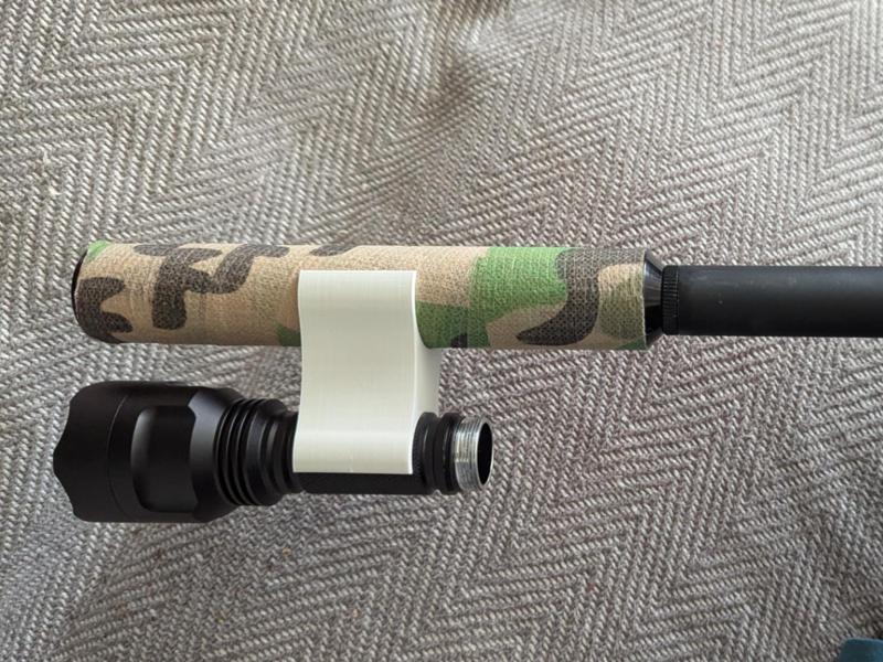 CREE XP-L Torch Bracket for 31mm Silencer PCP
