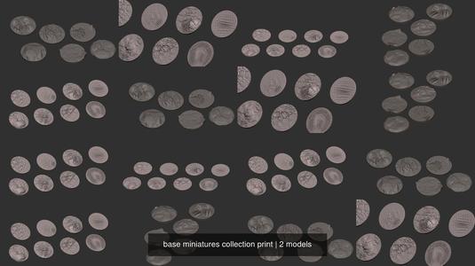 base miniatures collection print