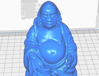 Creature From the Black Lagoon Buddha w/hands (TV / Movies Collection)