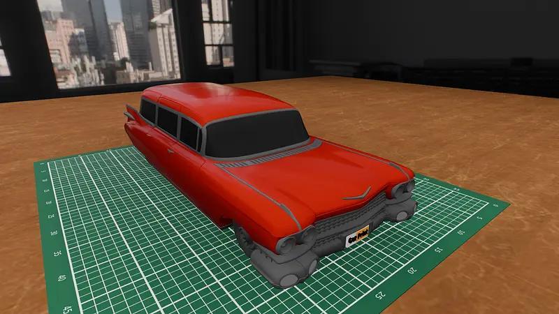 RC 1/10 Ambulance Miller Meteor 1959