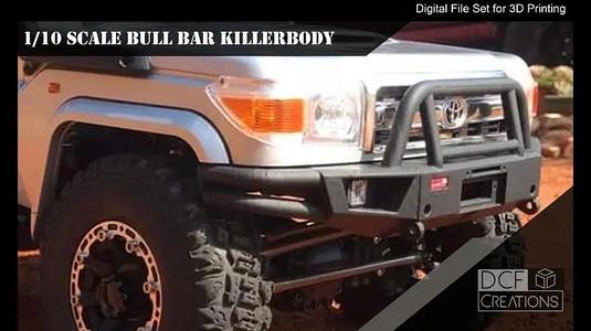Bullbar Killerbody LC70 with Axial Chassis