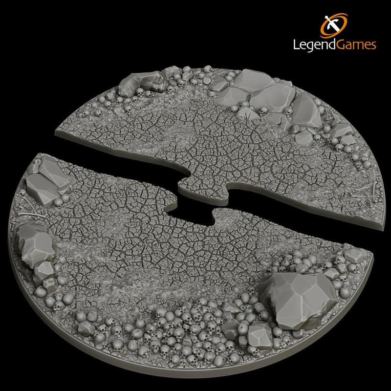 LegendGames Skull Bases – 160mm Round