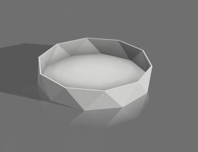 Low Poly Tray / Bowl