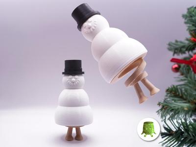 Jumpy Snowman