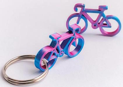 Bicyle / Bike Keyring/Keychain – quick and easy print – Gift idea – last meters – Gift inspiration