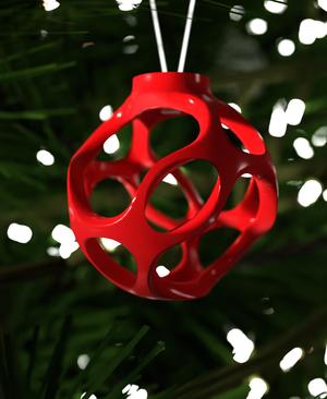 Christmas Ornament Fractal Frost 001