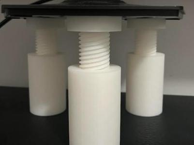 no support adjustable monitor/ desktop stand legs
