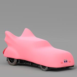 fanart kirby batmobile
