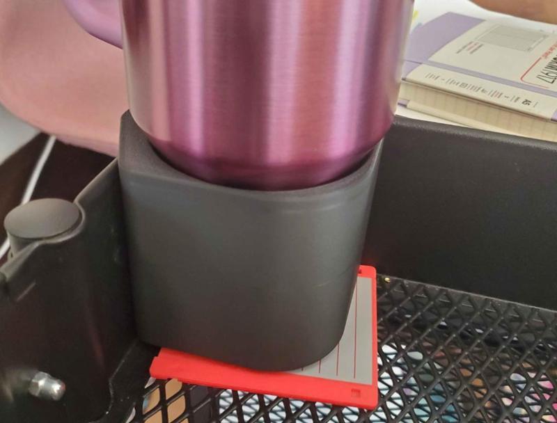 Cupholder for Ikea Raskog Cart Corner