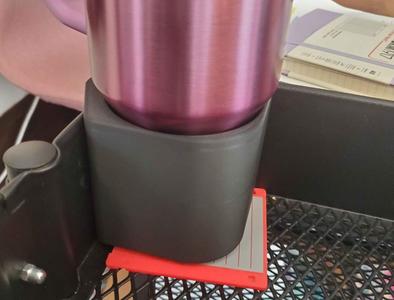 Cupholder for Ikea Raskog Cart Corner