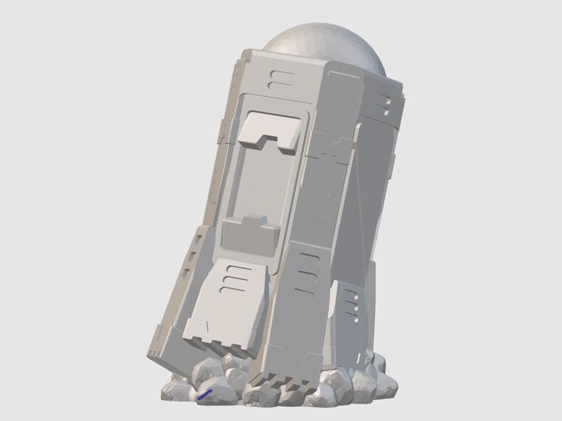 Intruder Torpedo (28mm/32mm scale)