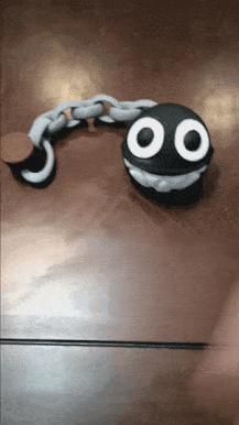 Chain Chomp – print in place – articulated fidget toy