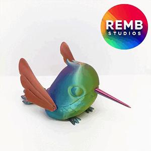 Flexi Hummingbird | Articulated Hummingbird