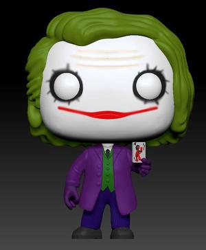 Joker Funko Pop style