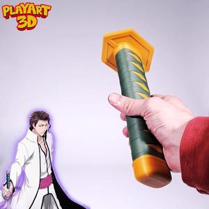 COLLAPSING KATANA – AIZEN – BLEACH – PRINT IN PLACE + ASSEMBLY VERSION – (NO SUPPORTS)