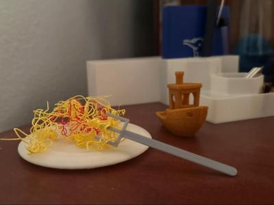 Spaghetti (failure) on a plate!
