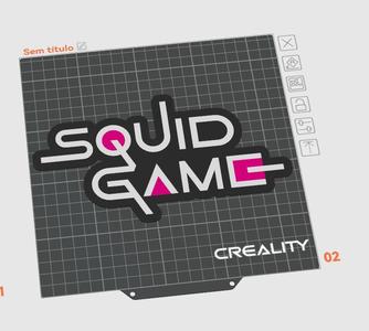 SQUID GAME - LIGHTBOX - LAMP