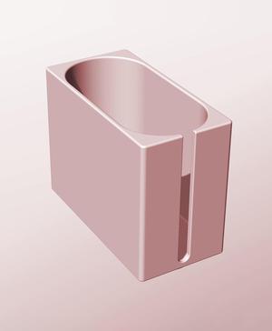 CX68-115-SS Modular slotted component container modern decor