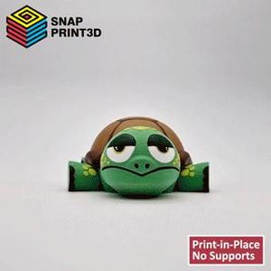 CUTE FLEXI PRINT-IN-PLACE TORTUES, ARTICULATED TOY