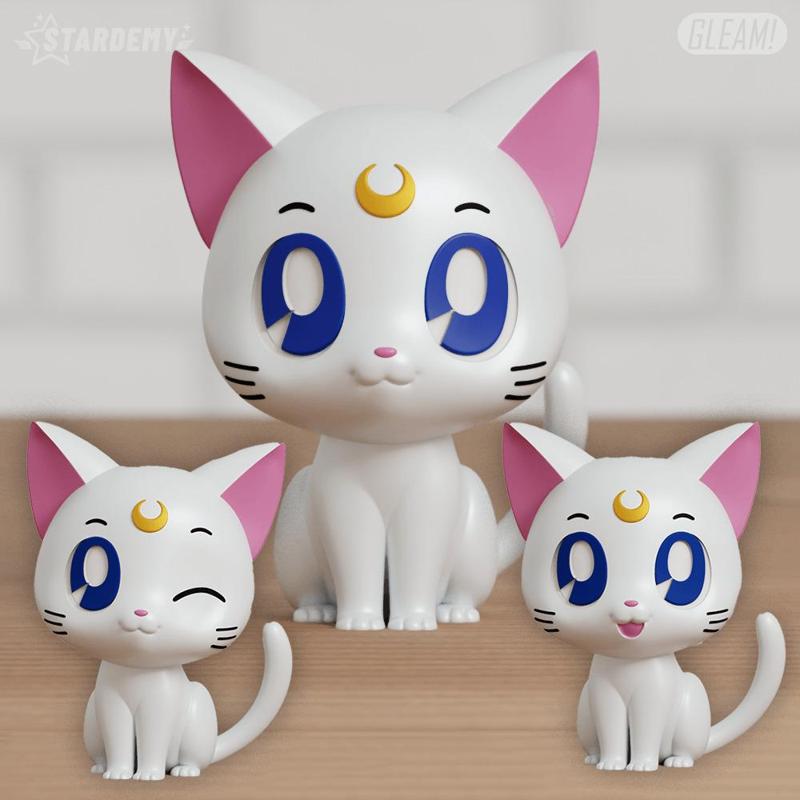 Artemis Chibi 3 Models Sailor Moon Cat