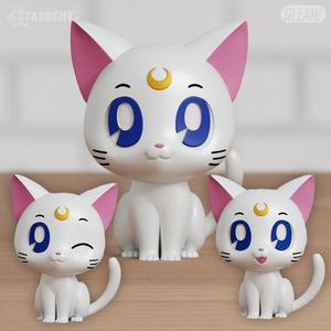 Artemis Chibi 3 Models Sailor Moon Cat