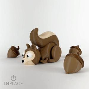 Cute Squirrel Articulated