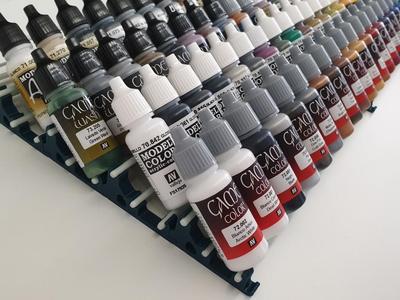 Dropper Paint Bottle Rack – Any Length