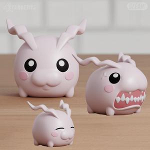Tokomon Chibi Digimon Patamon