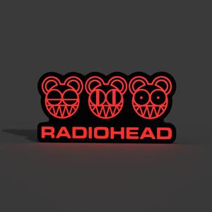 Radiohead Lightbox LED Lamp